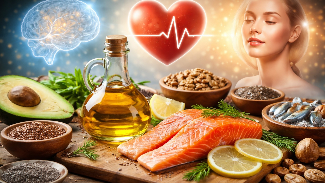 Омега-3 для кожи, мозга и сердца что нужно знать